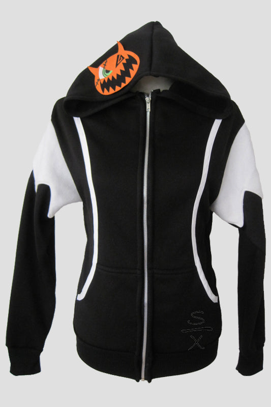 Kingdom Hearts Halloween Town Cosplay Hoodie Front View