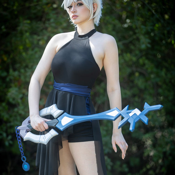 New! KH3 Anti-Aqua Cosplay Dress