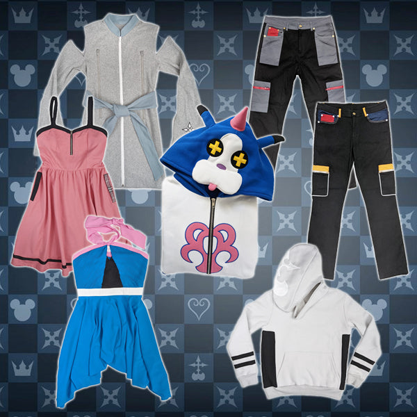 New! Kingdom Hearts Clothing Collection