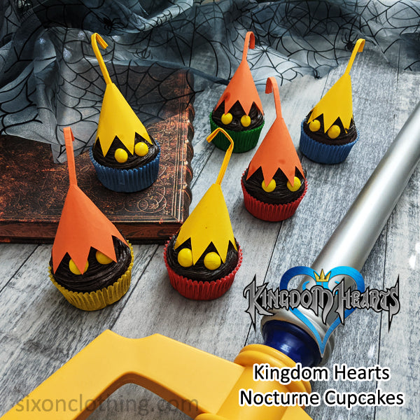 Kingdom Hearts Nocturne Cupcakes