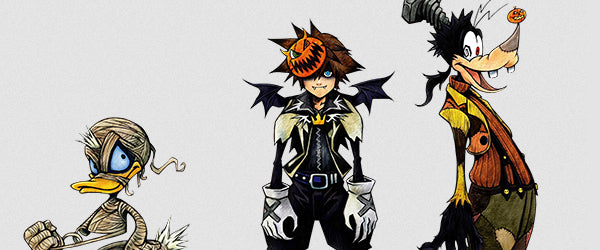 What costume should these Kingdom Hearts characters wear?