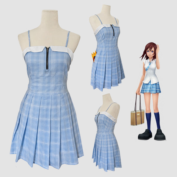 New! Kairi School Uniform Cosplay Dress