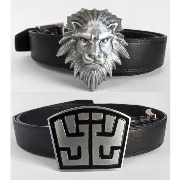 NEW! Squall Lion Head and SOLDIER 1st Class Belt Buckles