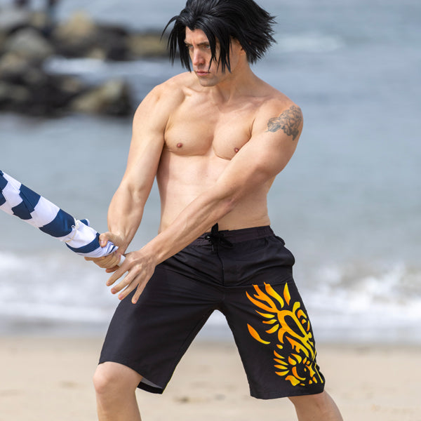 New! Crisis Core Zack Fair Swim Shorts