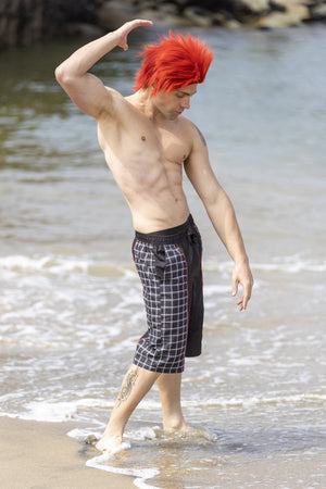 Flame Flurry Cosplay Swim Shorts