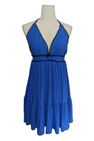 Refined Blue Dress