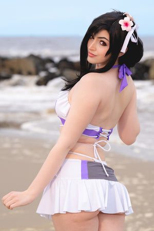 Bartender Purple Swimsuit