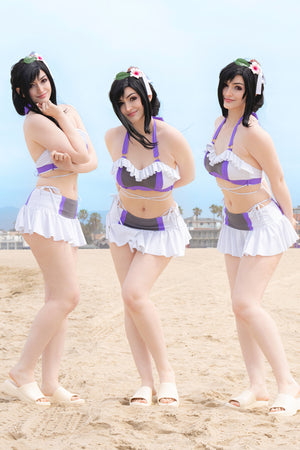 Bartender Purple Swimsuit