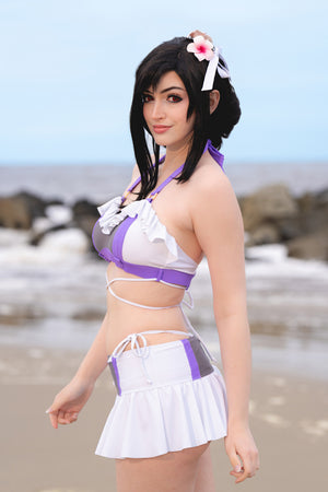 Bartender Purple Swimsuit