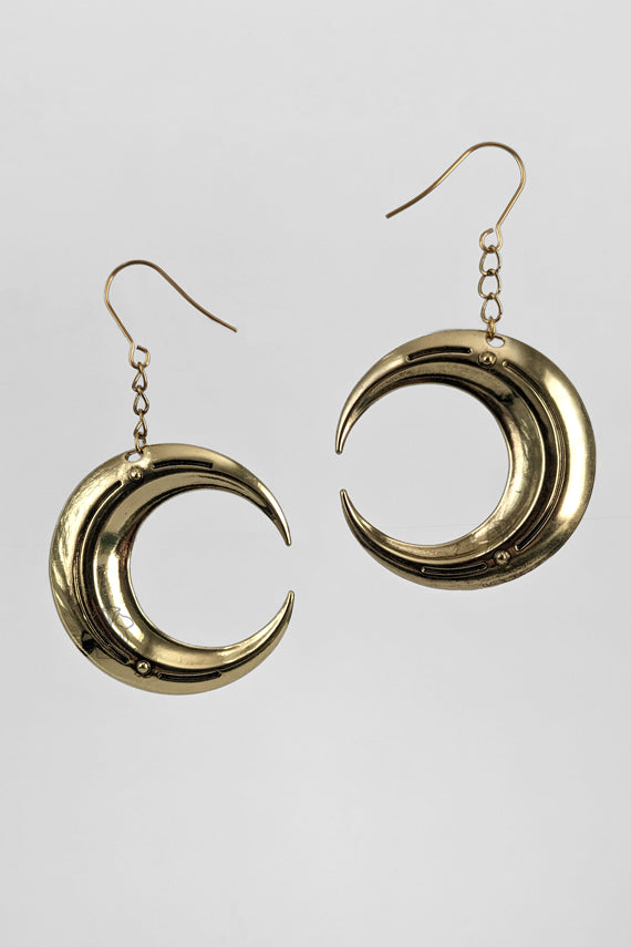 Crescent Moon Earrings - SixOn Clothing