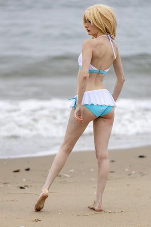 Memory Waves Two Piece Cosplay Swimsuit