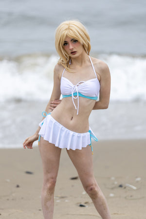 Memory Waves Two Piece Cosplay Swimsuit