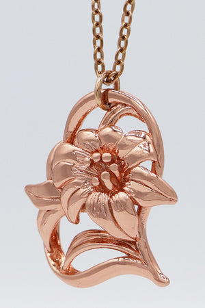 Reunion Flower Pendant