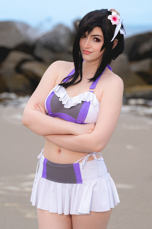 Bartender Purple Swimsuit