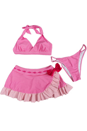 Flower Girl Pink Swimsuit