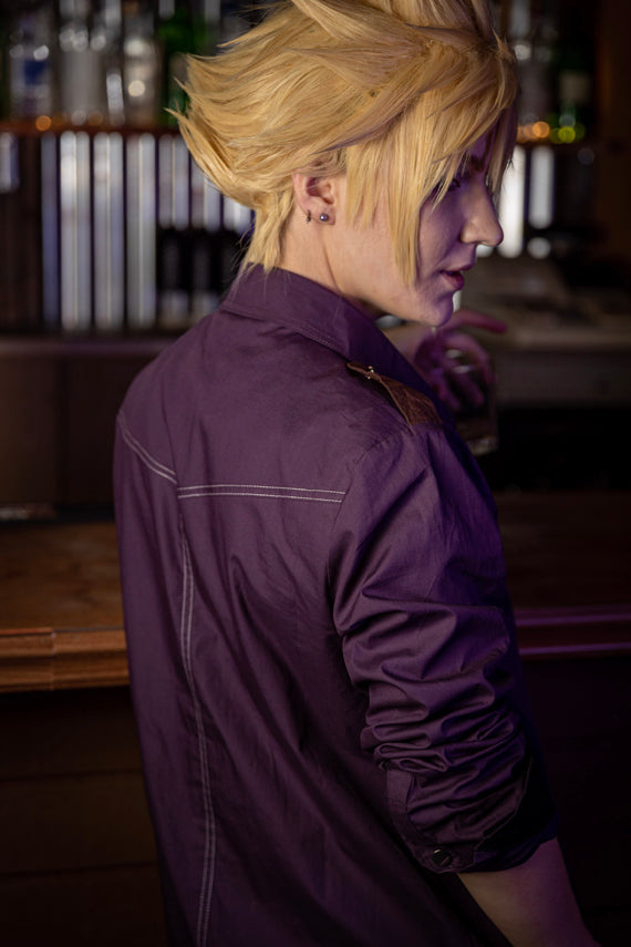 final fantasy dress shirt First Class Soldier Dress Shirt