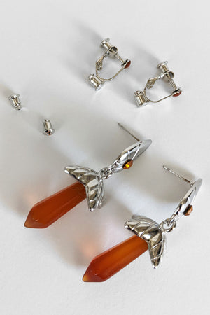 Amber Earrings