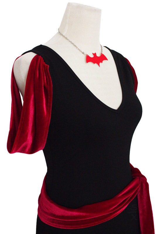 Vampire Eco-Goth Cosplay Dress Small / Dress Only