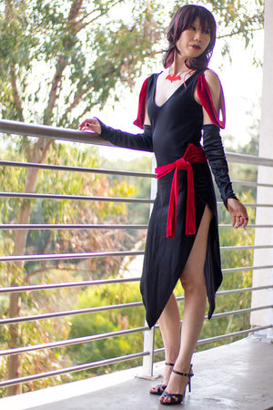 Vampire Eco-Goth Cosplay Dress