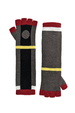 Key Wielder Fingerless Knit Gloves