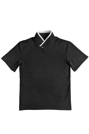 Samurai Collar Button-up Shirt