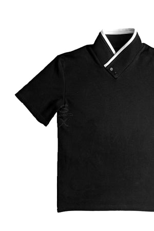 Samurai Collar Button-up Shirt