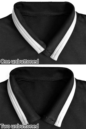 Samurai Collar Button-up Shirt