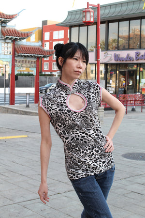 Sporty Cheongsam Top