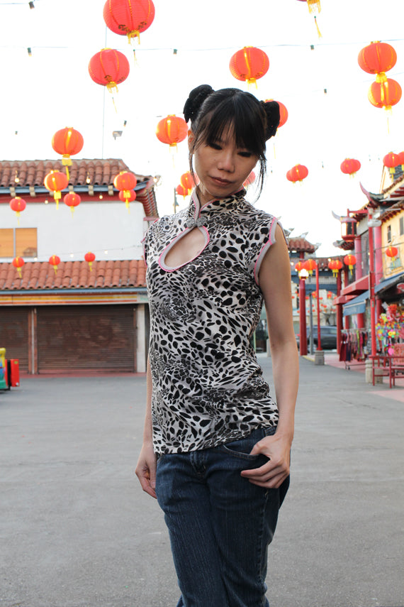 Sporty Cheongsam Top