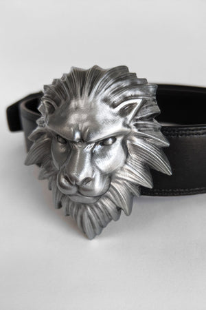 Lion Head Belt Buckle