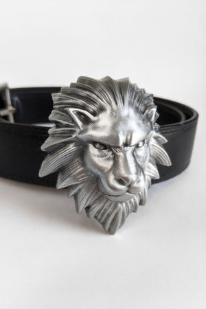 Lion Head Belt Buckle