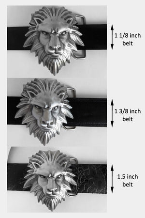 Lion Head Belt Buckle