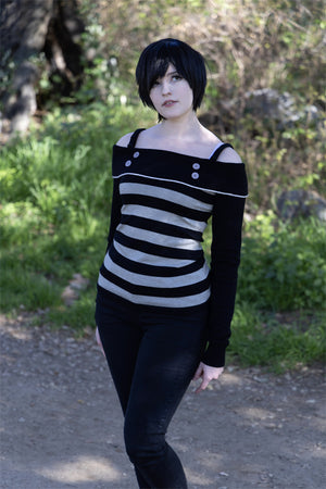 Shion Striped Sweater